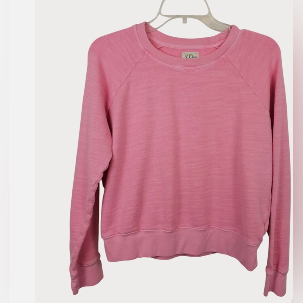 J. Crew Pink Crew Neck Sweater